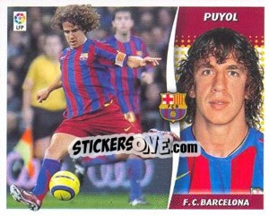 Sticker Puyol - Liga Spagnola 2006-2007 n. 69 - Colecciones ESTE
