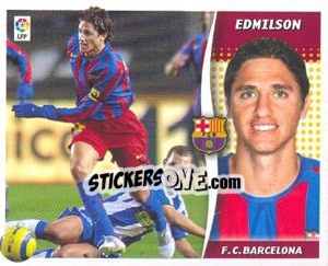 Sticker Edmilson - Liga Spagnola 2006-2007 n. 72 - Colecciones ESTE