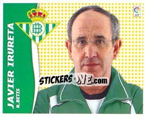 Sticker Javier Irureta (Entrenador) - Liga Spagnola 2006-2007 n. 92 - Colecciones ESTE