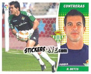 Sticker Contreras - Liga Spagnola 2006-2007 - Colecciones ESTE