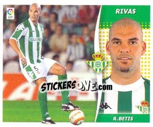 Cromo Rivas - Liga Spagnola 2006-2007 - Colecciones ESTE