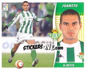 Cromo Juanito - Liga Spagnola 2006-2007 - Colecciones ESTE