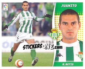 Sticker Juanito - Liga Spagnola 2006-2007 n. 97 - Colecciones ESTE