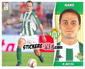 Cromo Nano - Liga Spagnola 2006-2007 n. 99 - Colecciones ESTE