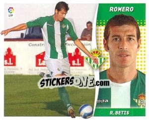 Cromo Romero - Liga Spagnola 2006-2007 - Colecciones ESTE