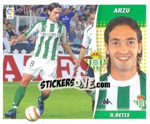 Sticker Arzu - Liga Spagnola 2006-2007 n. 102 - Colecciones ESTE