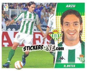 Cromo Arzu - Liga Spagnola 2006-2007 - Colecciones ESTE