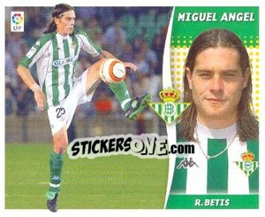 Sticker Miguel Angel - Liga Spagnola 2006-2007 n. 103 - Colecciones ESTE