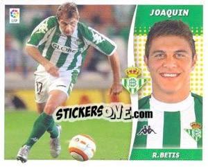Sticker Joaquin - Liga Spagnola 2006-2007 n. 104 - Colecciones ESTE
