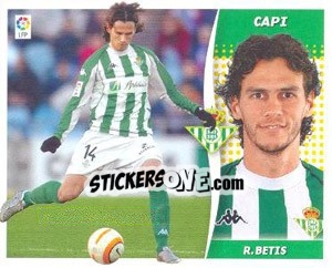 Sticker Capi - Liga Spagnola 2006-2007 - Colecciones ESTE