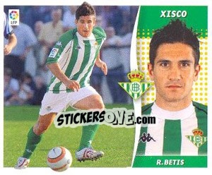 Cromo Xisco - Liga Spagnola 2006-2007 n. 108 - Colecciones ESTE