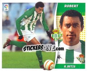 Cromo Robert - Liga Spagnola 2006-2007 - Colecciones ESTE