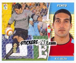 Sticker Pinto - Liga Spagnola 2006-2007 n. 123 - Colecciones ESTE
