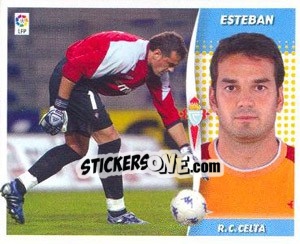 Cromo Esteban - Liga Spagnola 2006-2007 - Colecciones ESTE