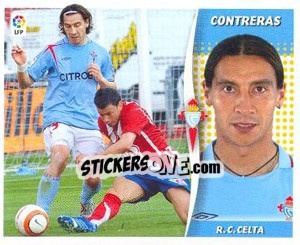 Cromo Contreras - Liga Spagnola 2006-2007 - Colecciones ESTE