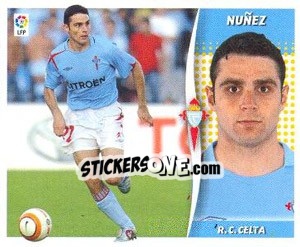 Sticker Nuñez - Liga Spagnola 2006-2007 - Colecciones ESTE