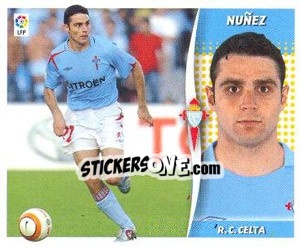 Figurina Nuñez - Liga Spagnola 2006-2007 - Colecciones ESTE