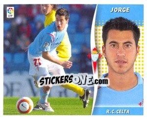 Sticker Jorge - Liga Spagnola 2006-2007 n. 135 - Colecciones ESTE