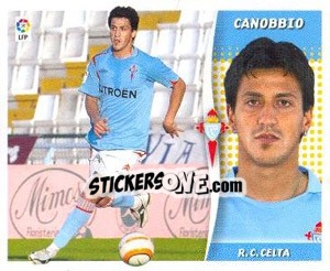 Cromo Canobbio - Liga Spagnola 2006-2007 n. 136 - Colecciones ESTE