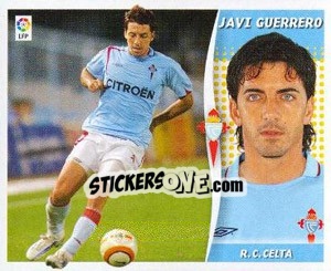 Sticker Javi Guerrero - Liga Spagnola 2006-2007 n. 141 - Colecciones ESTE