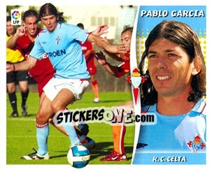 Sticker Pablo Garcia (Coloca) - Liga Spagnola 2006-2007 n. 143 - Colecciones ESTE