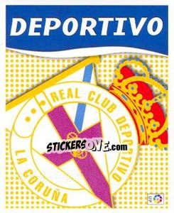 Cromo Escudo - Liga Spagnola 2006-2007 - Colecciones ESTE