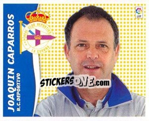 Figurina Joaquin Caparrós (Entrenador) - Liga Spagnola 2006-2007 n. 152 - Colecciones ESTE