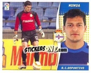 Cromo Munua - Liga Spagnola 2006-2007 - Colecciones ESTE