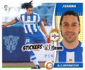 Cromo Juanma - Liga Spagnola 2006-2007 - Colecciones ESTE