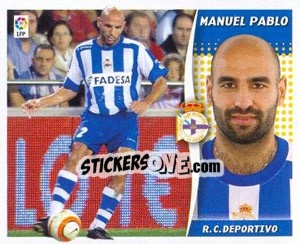 Sticker Manuel Pablo - Liga Spagnola 2006-2007 n. 155 - Colecciones ESTE