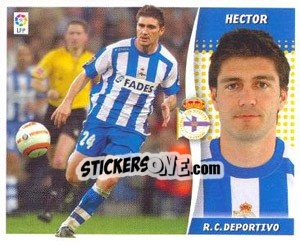 Cromo Hector - Liga Spagnola 2006-2007 n. 156 - Colecciones ESTE