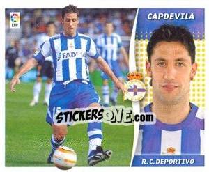 Sticker Capdevila - Liga Spagnola 2006-2007 n. 161 - Colecciones ESTE