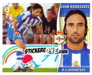 Cromo Juan Rodriguez - Liga Spagnola 2006-2007 - Colecciones ESTE