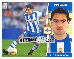 Sticker Duscher - Liga Spagnola 2006-2007 n. 163 - Colecciones ESTE