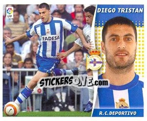 Cromo Diego Tristan - Liga Spagnola 2006-2007 - Colecciones ESTE