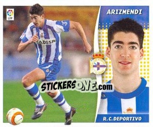 Cromo Arizmendi - Liga Spagnola 2006-2007 - Colecciones ESTE