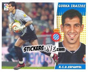Sticker Gorka Iraizoz - Liga Spagnola 2006-2007 n. 184 - Colecciones ESTE