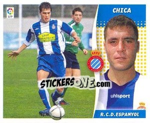 Cromo Chica - Liga Spagnola 2006-2007 - Colecciones ESTE