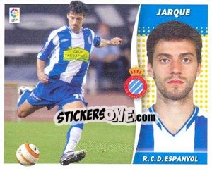Cromo Jarque - Liga Spagnola 2006-2007 - Colecciones ESTE
