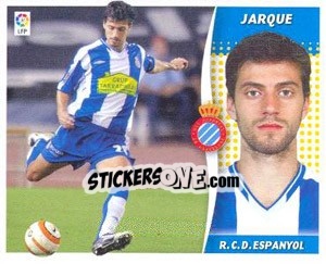 Sticker Jarque - Liga Spagnola 2006-2007 n. 187 - Colecciones ESTE