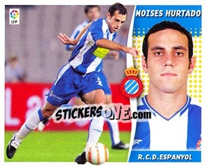 Sticker Moises Hurtado - Liga Spagnola 2006-2007 - Colecciones ESTE