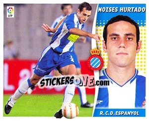 Cromo Moises Hurtado - Liga Spagnola 2006-2007 - Colecciones ESTE