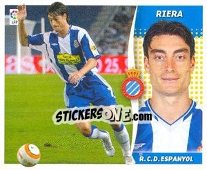 Sticker Riera - Liga Spagnola 2006-2007 - Colecciones ESTE
