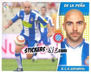 Cromo De La Peña - Liga Spagnola 2006-2007 - Colecciones ESTE