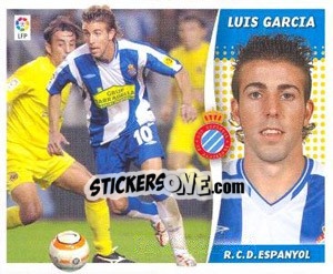 Sticker Luis Garcia - Liga Spagnola 2006-2007 n. 199 - Colecciones ESTE