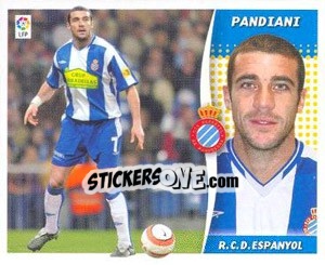 Sticker Pandiani - Liga Spagnola 2006-2007 - Colecciones ESTE