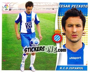 Sticker Cesar Peixoto (Coloca) - Liga Spagnola 2006-2007 n. 204 - Colecciones ESTE