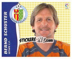 Cromo Bernd Schuster (Entrenador) - Liga Spagnola 2006-2007 - Colecciones ESTE