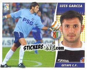 Sticker Luis Garcia - Liga Spagnola 2006-2007 - Colecciones ESTE