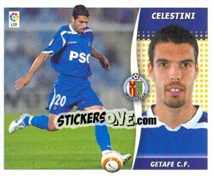 Cromo Celestini - Liga Spagnola 2006-2007 - Colecciones ESTE